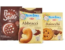Mulino Bianco-Abbracci oder -Baiocchi sowie Pan di Stelle