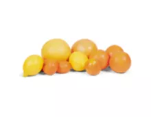 Multibag oder Tragtasche füllen mit diversen Zitrusfrüchten (exkl. Bio und Limetten), im Offenverkauf (bei einem...