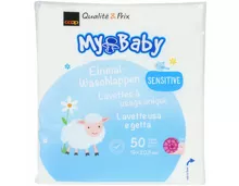 My Baby Einmal-Waschlappen Sensitive