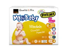 My Baby Windeln Grösse 4+ Maxi Plus Profit Pack 9-15 kg 111 Stück