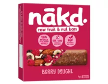 Nakd Riegel 4x35g, Beeren