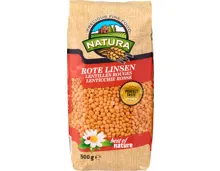 Natura Linsen rot