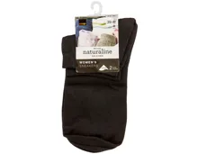 Naturaline Damen Sneaker Basic Duo Schwarz 39 - 41