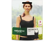 Naturaline Textil Damen Shirt schwarz M