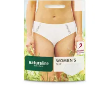 Naturaline Textil Damen Slip weiss XL