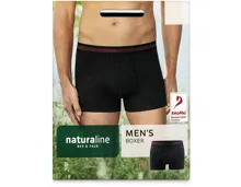 Naturaline Textil Herren Boxer schwarz L