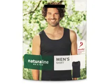 Naturaline Textil Herren Shirt schwarz S