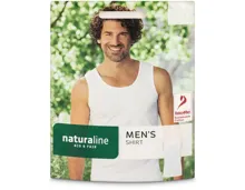 Naturaline Textil Herren Shirt weiss M