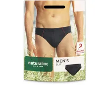 Naturaline Textil Herren Slip schwarz L