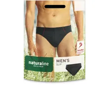 Naturaline Textil Herren Slip schwarz M