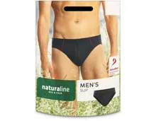 Naturaline Textil Herren Slip schwarz S