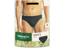 Naturaline Textil Herren Slip schwarz XL