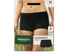 Naturaline TextilDamen Panty schwarz M