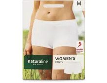 Naturaline TextilDamen Panty weiss M