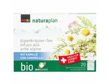 Naturaplan Bio Alpenkräutertee mit Kamille 20 Beutel