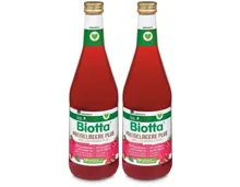 Naturaplan Bio Biotta Fruchtsaft Preiselbeer 2x 50cl