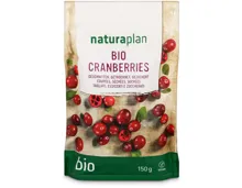 Naturaplan Bio Cranberries geschnitten