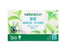 Naturaplan Bio Fairtrade Grüntee Melisse 20 Beutel