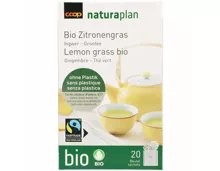 Naturaplan Bio Fairtrade Grüntee Zitronengras 20 Beutel