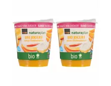 Naturaplan Bio Fairtrade Joghurt Mango Passionsfrucht ohne Zuckerzusatz 2x150g