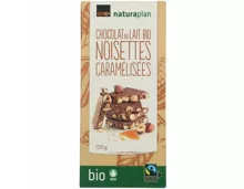 Naturaplan Bio Fairtrade Tafelschokolade Milch & Nuss