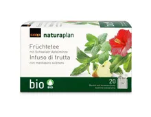 Naturaplan Bio Früchtetee mit Schweizer Apfelminze 20 Beutel