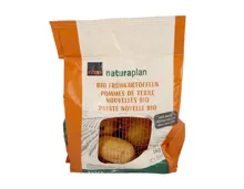 Naturaplan Bio Frühkartoffeln braune Linie