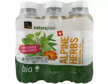 Naturaplan Bio Ice Tea Herbes des Alpes suisses ungesüsst 6x50cl