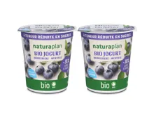 Naturaplan Bio Joghurt Heidelbeer zuckerreduziert 2x180g