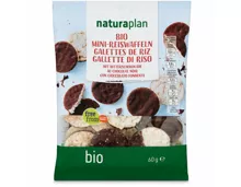 Naturaplan Bio Mini-Reiswaffeln Bitterschokolade