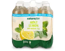 Naturaplan Bio Mint Lemon ohne Zuckerzusatz 6x1l