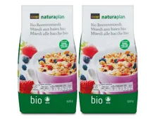 Naturaplan Bio Müesli mit Beeren 2x500g