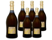 Naturaplan Bio Prosecco DOC La Jara, extra dry 6x 75cl – Schaumwein, Italien (0.75l)