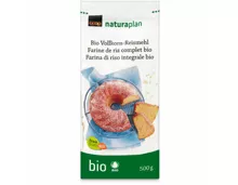 Naturaplan Bio Reismehl Vollkorn glutenfrei