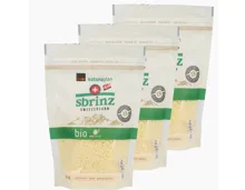 Naturaplan Bio Sbrinz Reibkäse 3x 120g