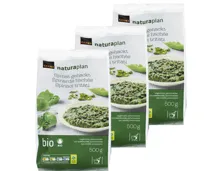 Naturaplan Bio Spinat gehackt, ungewürzt 3x 500g