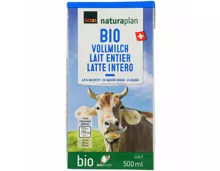 Naturaplan Bio Vollmilch 3,9% Milchfett UHT