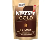 Nescafé Gold De Luxe löslicher Kaffee Beutel