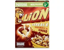 Nestlé Lion Cereals Karamell & Schoko, 2 x 400 g, Duo