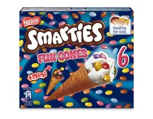 Nestlé Smarties Fun Cones, 6 x 80 ml