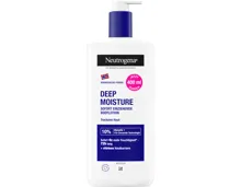 Neutrogena Deep Moisture sofort einziehende Bodylotion