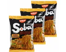 Nissin Soba gebratene Nudeln Classic 3x 109g