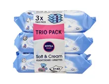Nivea Baby Soft & Cream Feuchttücher 3x63 Stück