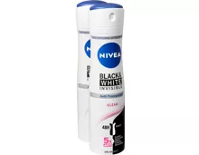 Nivea Deo Spray Black & White Invisible Clear