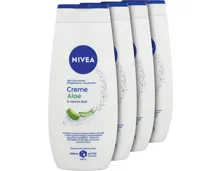 Nivea Duschgel Creme Aloe 4 x 250 ml