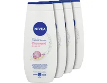 Nivea Duschgel Diamond & Argan Oil 4 x 250 ml
