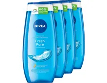 Nivea Duschgel Fresh Pure 4 x 250 ml