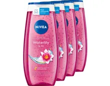 Nivea Duschgel Waterlily and Oil 4 x 250 ml