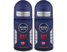 Nivea Men Deo Roll-on Dry Impact 2x 50ml