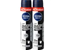 Nivea Men Deo Spray Black & White Invisible Original